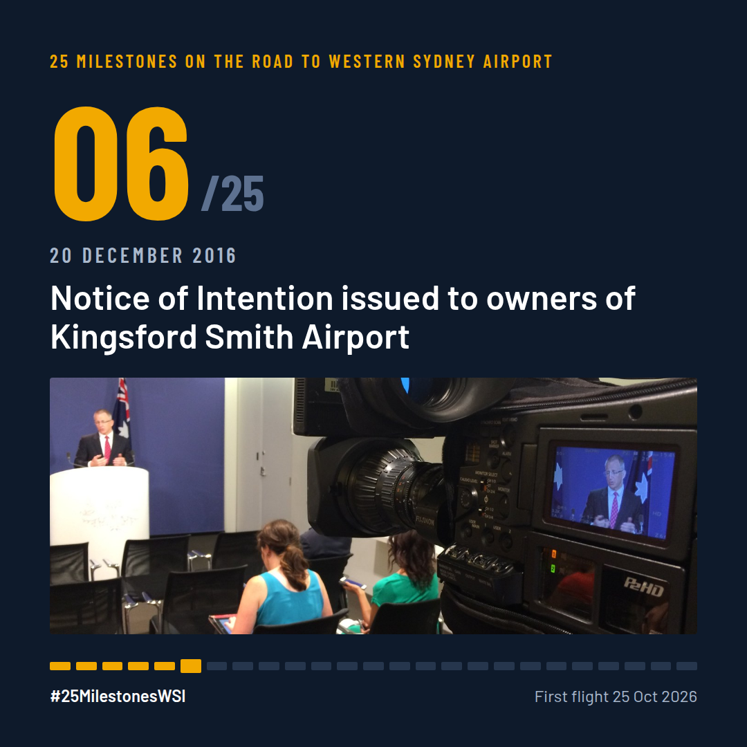 Notice of Intention