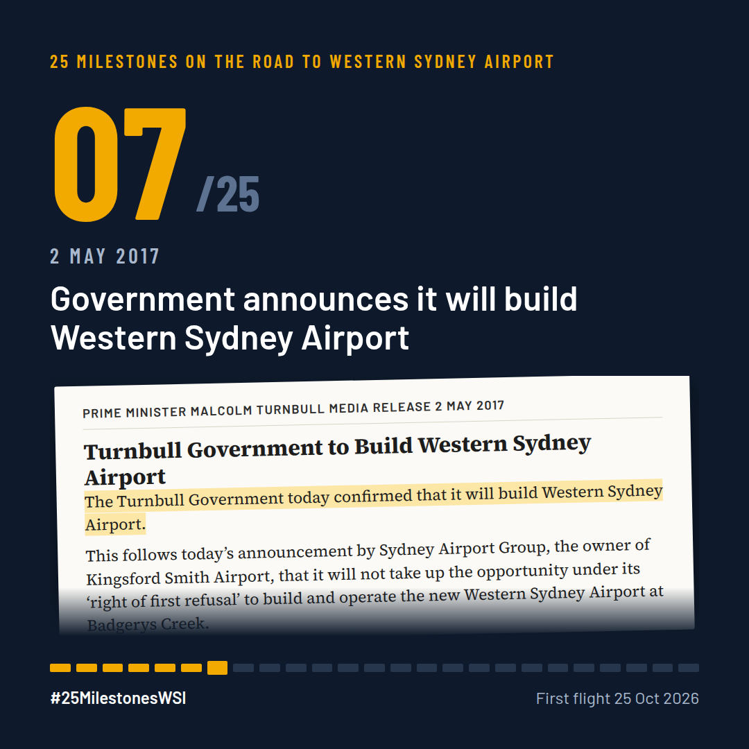 Govt will build WSA