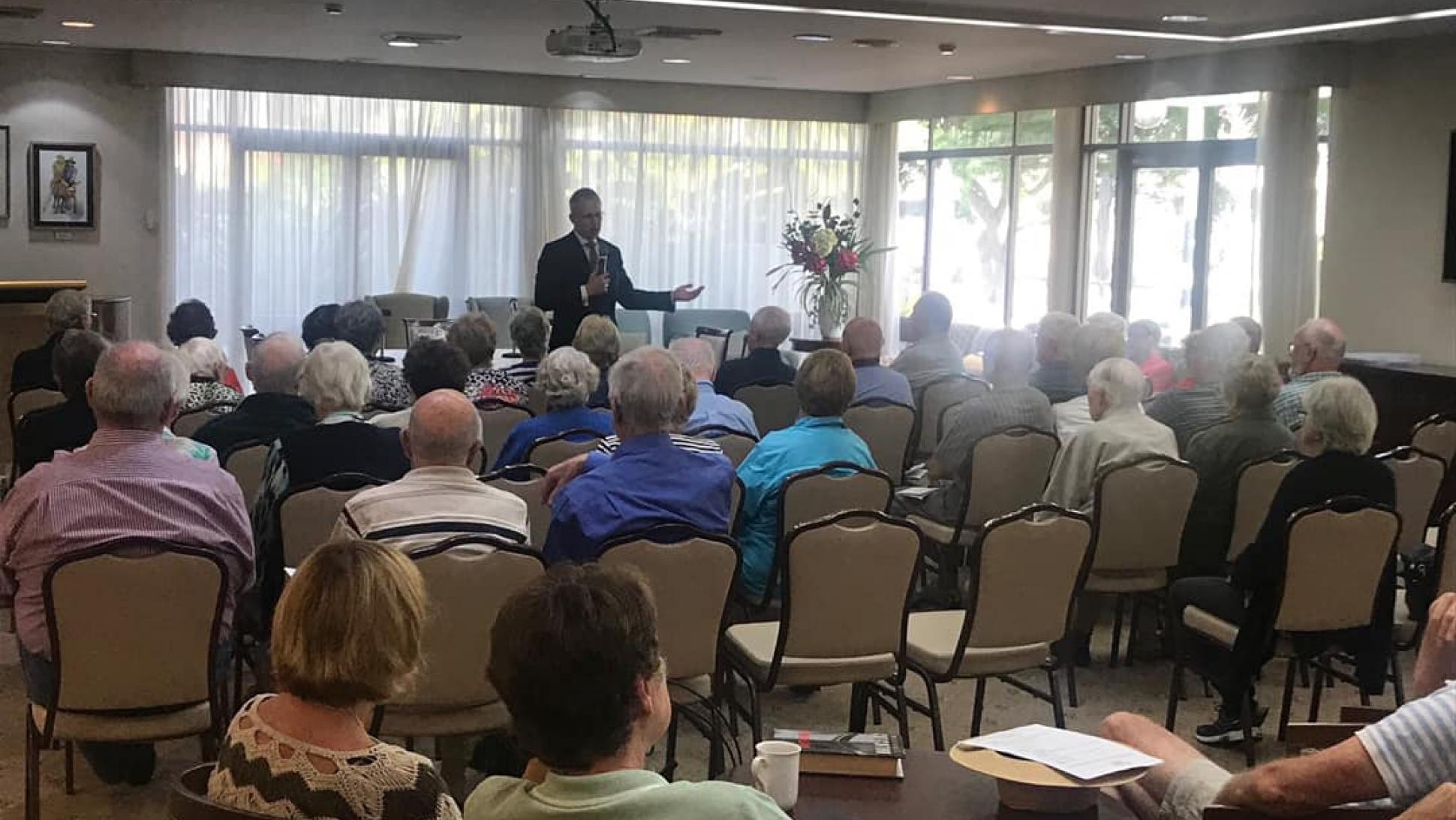 Visit to The Grange Waitara Paul Fletcher MP, Member for Bradfield